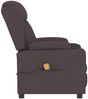 vidaXL Massagesessel Dunkelbraun Stoff 339063 Bild 3