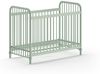 BRONXX Babybett mit Liegefläche 60x120 cm, Ausf. Metall Olivegrün matt Bild 3