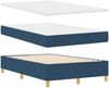 vidaXL Boxspringbett mit Kopfteil Blau 190 x 120 cm Stoff 3344288 Bild 4