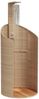 vidaXL Gartendusche Beige 100x100x241,5 cm Poly Rattan Akazienholz 368214 Bild 4