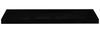 vidaXL Schweberegale 2 Stk. Hochglanz-Schwarz 80x23,5x3,8 cm MDF 323773 Bild 4