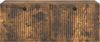 vidaXL Wandmontierter TV-Schrank Geräucherte Eiche 78,5 x 41 x 30 cm 898010 Bild 5