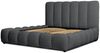 Polsterbett Doppelbett HEDA 140x200cm Komplettset in Stoff Perfect Harmony Anthrazit Bild 4