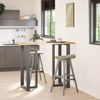 vidaXL Bartischbeine T-Form 2 Stk. Anthrazit 60x35x(110-111) cm Stahl 4013106 Bild 2
