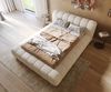 Polsterbettgestell Cutio 140x200 cm Bouclé Creme-Weiß Bild 4