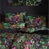 Estella Mako-Satin Bettwäsche 135x200 Mystical Flowers Farbrausch schwarz 7506-985 Bild 2