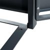 ESTEXO Mülltonnenbox 4 Türen, Anthrazit mit Holzdekor Bild 3
