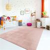 TT Home Teppich Diele, Esszimmer, Flur, Schlafzimmer, Wohnzimmer, Rechteckig, Höhe: 14 mm, Wohnzimmer Kurzflor Einfarbig Modernes Design Waschbar Bild 3