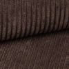 Wohnero24 Habana Mini Ecksofa 248x153 cm mit Schlaffunktion 204x133 cm – Eckcouch mit Bettkasten – Cord Braun Sofa L-Form – Wohnlandschaft Klein – Universal Montierbar Bild 3