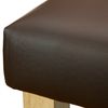 Sitzbank PVC Polsterbank, Kunstleder Braun, 103 cm Bild 5