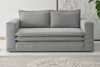 Sofa 2-Sitzer Pesaro in grau Cord 180 cm Bild 2