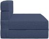 vidaXL Klappsofa Bett Blau 100 x 80 x 60 cm Stoff 900107 Bild 4