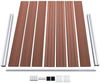 vidaXL Zaunelement WPC 180x146 cm Braun 148980 Bild 4