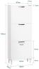 SoBuy FSR151-H-W Schuhschrank, MDF, Lackiert, Weiß, 50 x 129 x 19 cm Bild 3