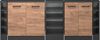 Dachschrägenschrank-Set Rion Goldkraft Eiche/Anthrazit 5er Set Vicco Bild 5