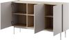 AX LIVING Sideboard Orchis K144 144 cm Modern Funktional Kaschmir Bild 5