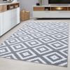 Kurzflor Teppich Pago rechteckig - 160x230 cm - Grau Bild 2