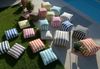 H.O.C.K. Sitzhocker H.O.C.K. Classic Streifen Outdoor Bean Cube Pouf 40 x 40 x 40 cm Farben, Hocker, Sitzhocker, Pouf Hocker, Barhocker - wetterfest, vielseitig Bild 3