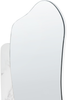 Wandspiegel ARVERT 60 cm 80 cm Weißer Marmor Bild 5