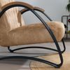 Bronx71 Ledersessel Ivy Industrial Design beige Bild 5