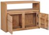 vidaXL Sideboard 80x30x60 cm Massivholz Teak 282847 Bild 2