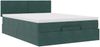 vidaXL Ottoman-Bett mit Matratze & LEDs Dunkelgrün 140x200 cm Samt 3312557 Bild 5