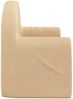 vidaXL Kinder-Schlafsofa 2-Sitzer Creme Weicher Plüsch 357025 Bild 5