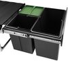 WESCO 88782111 Abfallsorter 32 (16 + 2x8) Liter TRIO MASTER ab 40 cm Schrankbreite Bild 4