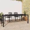 vidaXL Gartentisch Anthrazit 200x100x72 cm Stahl 362747 Bild 2