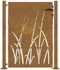 vidaXL Gartentor 100x150 cm Cortenstahl Gras-Design 153229 Bild 4