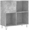 vidaXL Plattenschrank Betongrau 84,5x38x89 cm Holzwerkstoff 831776 Bild 2