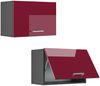 Hängeschrank R-Line Rot Hochglanz 60 cm Flach Vicco Bild 5