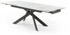 Vente-unique - COREMA Esstisch GlasKeramik GrauWeiß - B 90 cm x H 76 cm x L 200 cm240 cm160 cm Bild 2