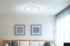 Eglo 98219 LED Deckenleuchte MORATICA-A weiß, transparent weiß, silber Ø57cm H:7,5cm Bild 3