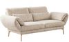 KAWOLA Funktionssofa HOLLY 2-Sitzer Stoff weiß 90 x 92 x 176 cm Bild 3