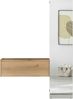 Home affaire Garderoben-Set GIRON/CiTY, moderne Garderobe, Komplettset mit viel Stauraum, (Komplett-Set, 2-St), enthält Hängeschrank & Garderobenelement mit Spiegel, 150 cm breit Bild 3