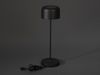 Akku Tischleuchte LILLE per USB aufladbar, Schwarz Höhe 36cm Bild 5
