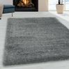 Hochflor Teppich Francesca Läufer - 80x150 cm - Hellgrau Bild 2