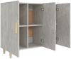 vidaXL Sideboard Betongrau 90 x 34 x 80 cm Holzwerkstoff [812496] Bild 4