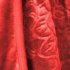 Almina Extra Weiche Wolldecke 200x240 cm 100% PES mit Blumen Muster Waschmaschinengeeinet Rot Bild 4