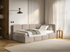 Selsey 'Cloudy' Jugendbett 90x200 mit Matratze, Kopfteil rechts, Beige Bild 3