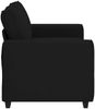 vidaXL 2-Sitzer-Sofa Schwarz 160x77x82 cm Stoff 4105158 Bild 5