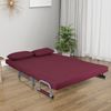 VCM Schlafsofa Kolino 918372 Rot H. 95 x B. 127 x T. 78 cm Bild 4