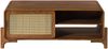 Couchtisch Mango/Seegras 120x70x45 hellbraun lackiert MIZUMI #115 Bild 2