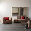 Beistelltisch Orivo - MDF & Holzfurnier Altrosa, Ø 40 cm Bild 2