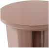 Beistelltisch Orivo - MDF & Holzfurnier Altrosa, Ø 40 cm Bild 5