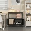Aktenschrank Hailuoto 80x40x82 cm Stahl Schwarz [en. casa] Bild 3