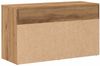 vidaXL Schuhbank Artisan-Eiche 80x30x45 cm Holzwerkstoff 856757 Bild 5