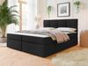 Mirjan24 Boxspringbett mit H3-Matratze und Topper Fogy , schwarz, 160x200 cm Bild 2