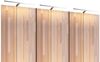 kalb Aufbauleuchte LED Aufbauleuchte Edelstahl warm neutral für Schranklicht Beleuchtung, 3er Set warmweiß, warmweiß Bild 4